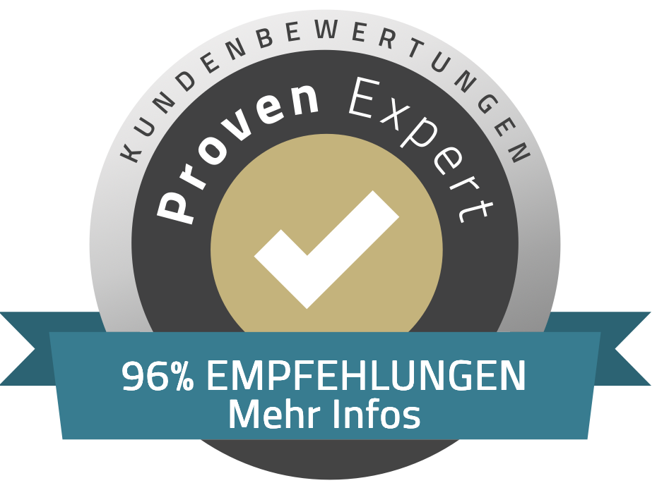 ProvenExpert 96% Empfehlungen